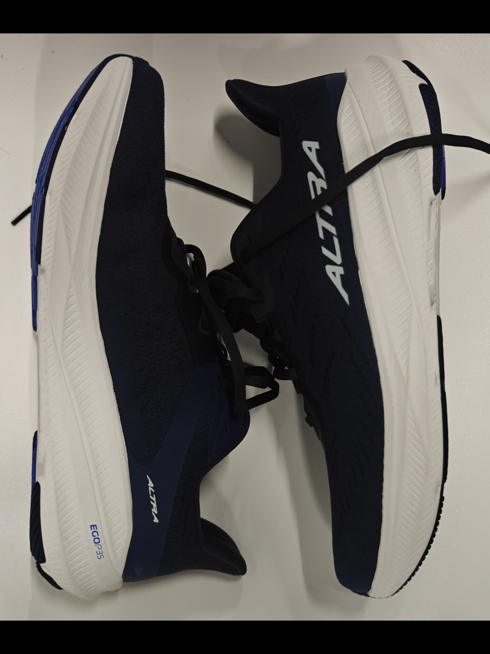 Altra Experience Flow 2 Mens Running Shoes Blue Cushioned Comfort Run Trainers - Picture 6 of 10